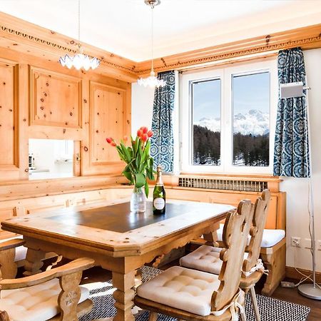 Spacious Apartment With Fantastic Alpine Panorama Sankt Moritz Zewnętrze zdjęcie