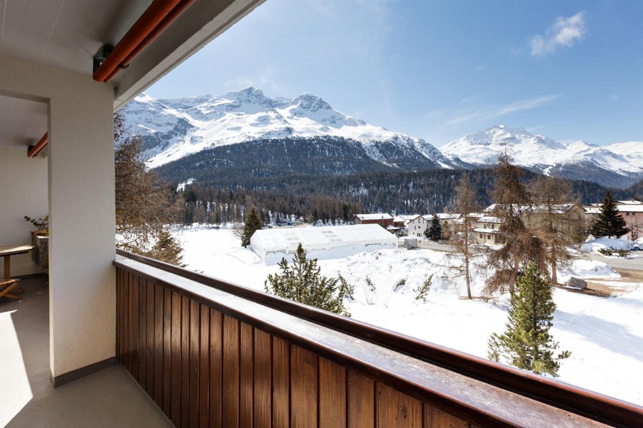 Spacious Apartment With Fantastic Alpine Panorama Sankt Moritz Zewnętrze zdjęcie