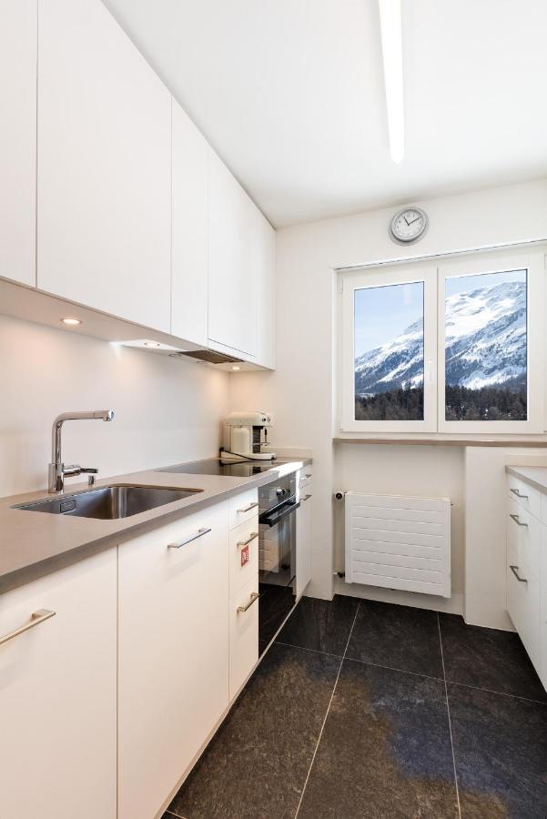 Spacious Apartment With Fantastic Alpine Panorama Sankt Moritz Zewnętrze zdjęcie