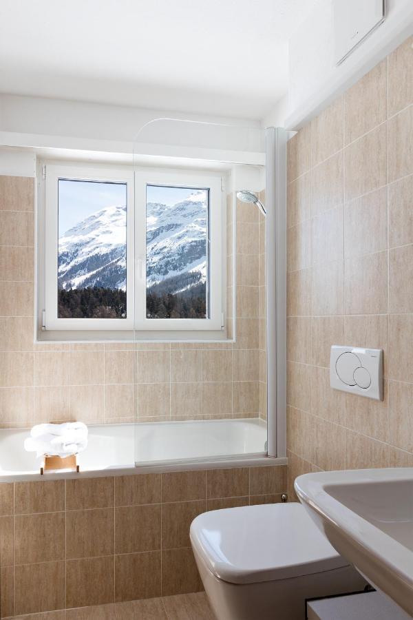 Spacious Apartment With Fantastic Alpine Panorama Sankt Moritz Zewnętrze zdjęcie