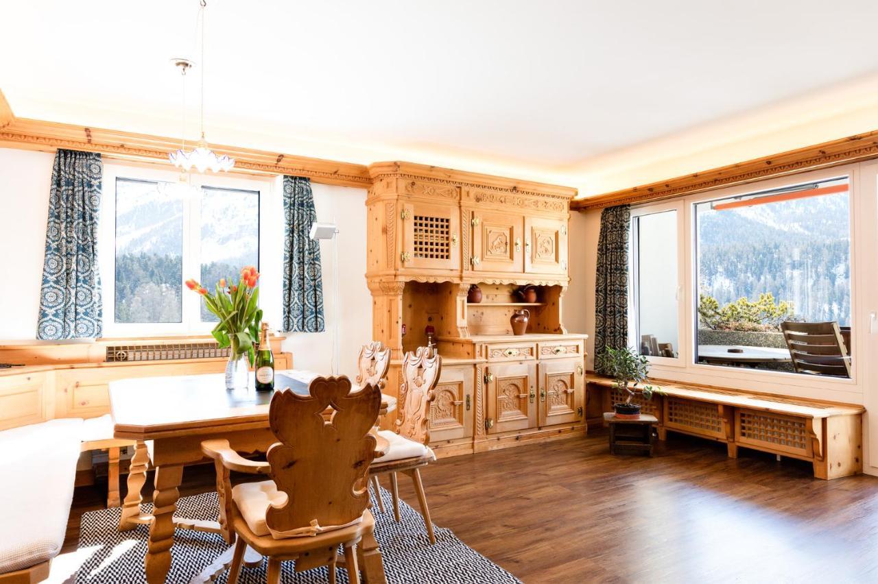 Spacious Apartment With Fantastic Alpine Panorama Sankt Moritz Zewnętrze zdjęcie